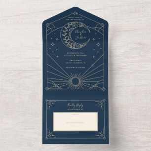 Stardust Wedding Invitations