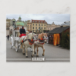 Stare Miasto, Krakow Poland Postcard