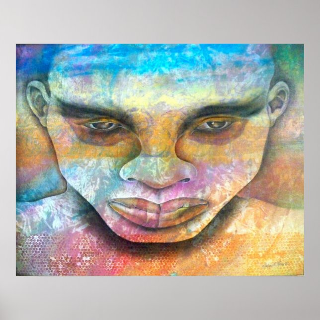 Stare of a Warrior Poster (Front)