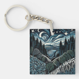 Starfall Keychain