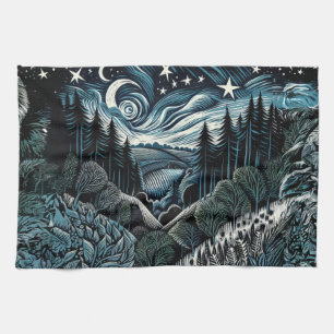 Starfall Kitchen Towel
