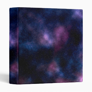 Starfield Space, night sky with many stars Binder