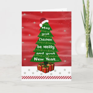Starfilled Christmas Wish Greeting Card