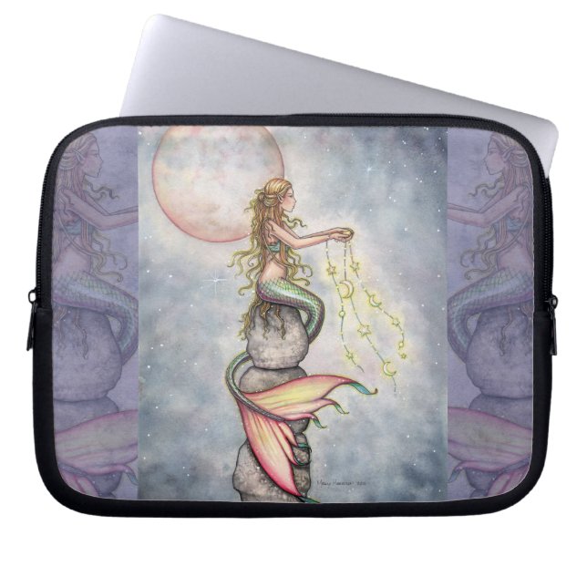 Starfilled Sky Meramid Laptop Sleeve Protector (Front)