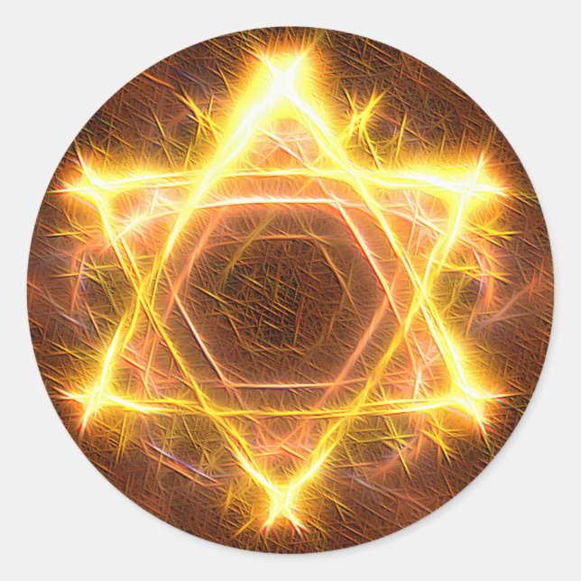 Starfire Classic Round Sticker (Front)