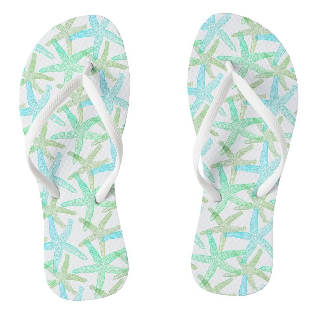 Starfish Adult Flip Flops (Footbed)