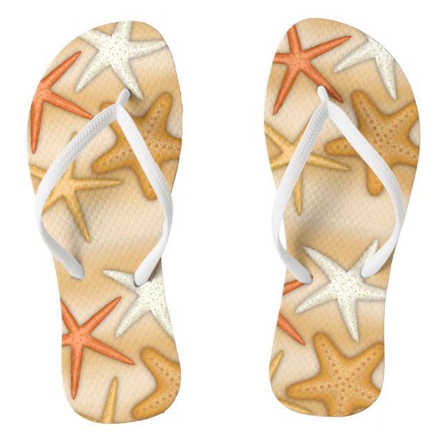 Starfish Adult Flip Flops (Footbed)
