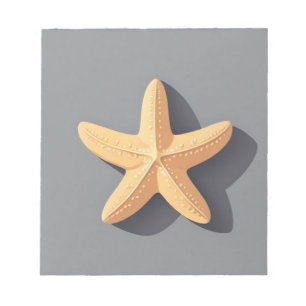 Starfish and Its Shadow Notepad
