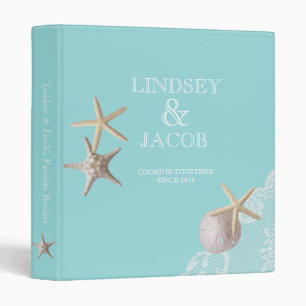 Starfish and Lace Beach Recipes Binder