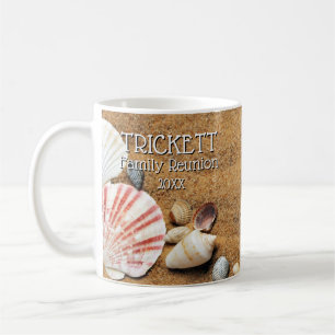 Starfish And Seashells Beach Family Reunion Coffee Mug