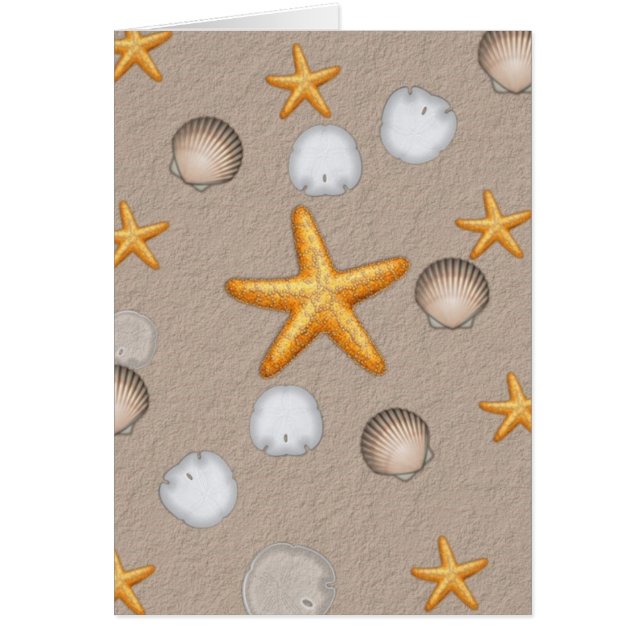 Starfish and Seashells Beach Theme Gifts (Front)