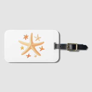 Starfish and the Small Ones Luggage Tag