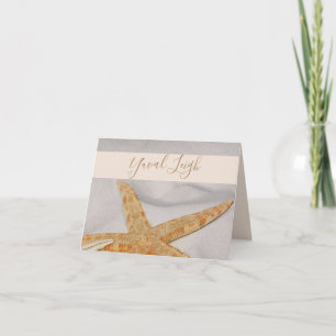 Starfish Bat mitzvah Merci Cartes de notes