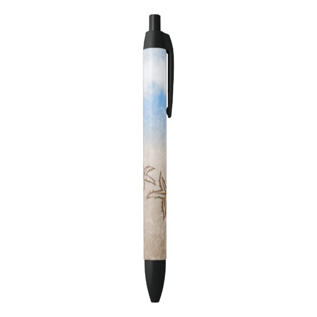 Starfish Beach Black Ink Pen (Bottom (Vertical))