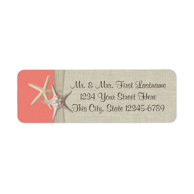 Starfish Beach Coral (Devant)