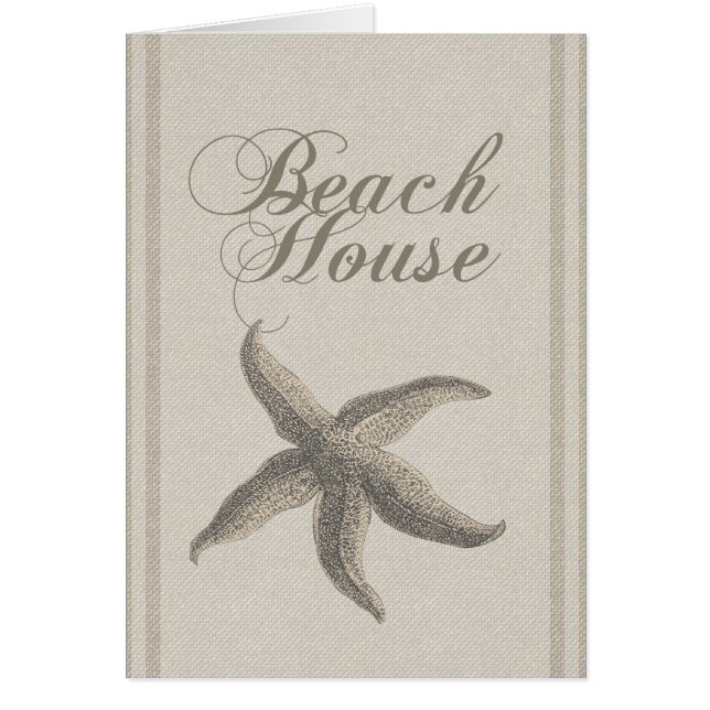 Starfish Beach House Seashore Coastal (Front)