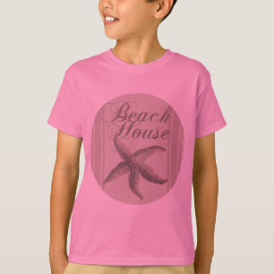 Starfish Beach House Seashore Coastal T-Shirt