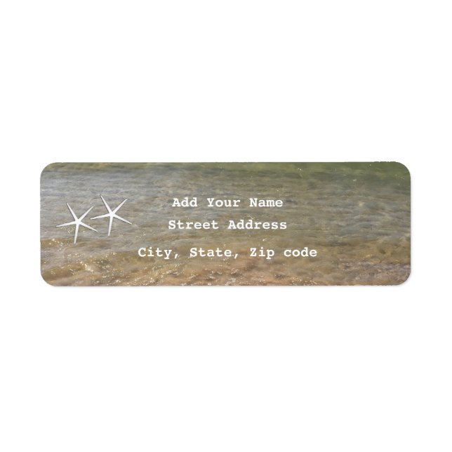 Starfish Beach Ocean Nautical Custom Weddings (Front)