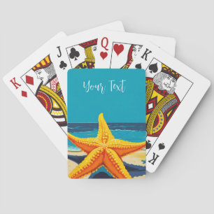 Starfish Beach  Playing Cards