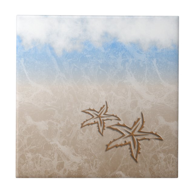 Starfish Beach Tile (Front)