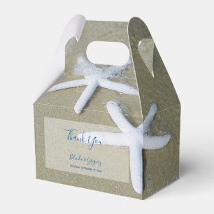 Starfish Beach Wedding Favor Box