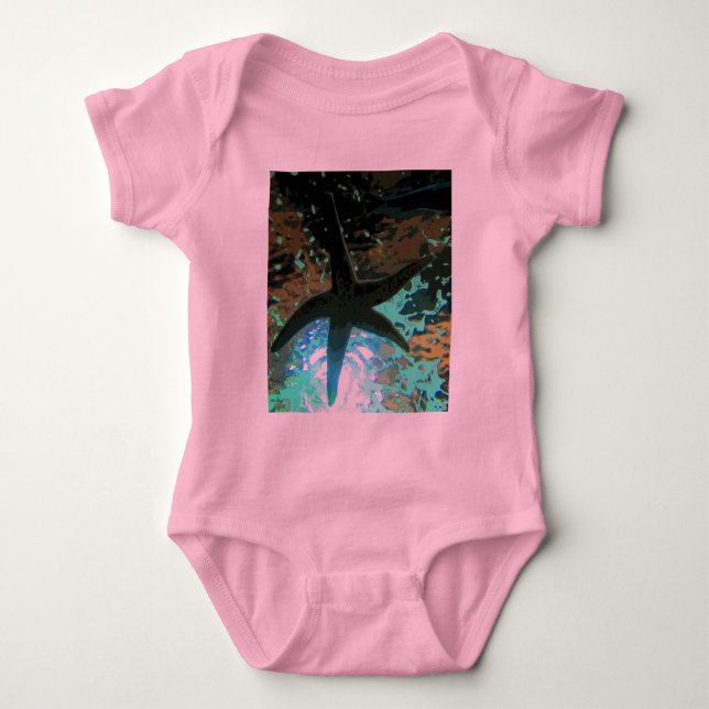 Starfish CB Baby Bodysuit (Front)