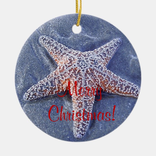 Starfish Christmas Ornament (Front)