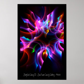 Starfish Colony II Poster