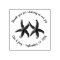 Starfish Couple Wedding Thank You Rubber Stamp