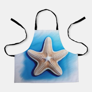 Starfish Crayon Drawing Apron