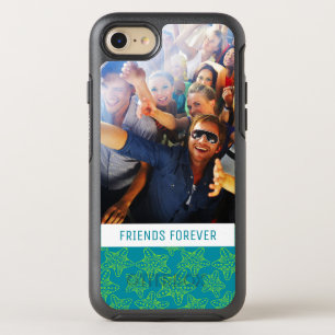Starfish Crowd Pattern   Your Photo & Text OtterBox Symmetry iPhone 8/7 Case