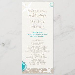 Starfish Destination Beach Wedding Program
