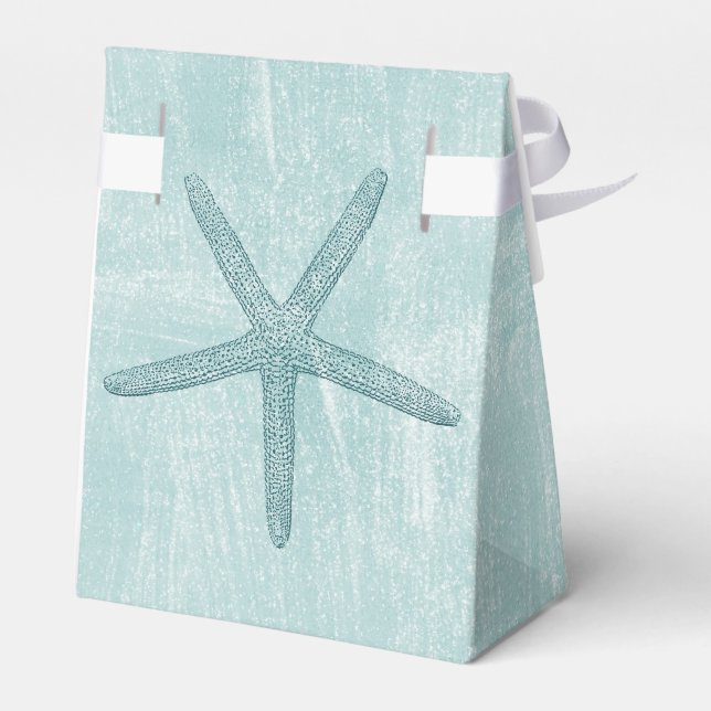 Starfish Favor Box (Back Side)