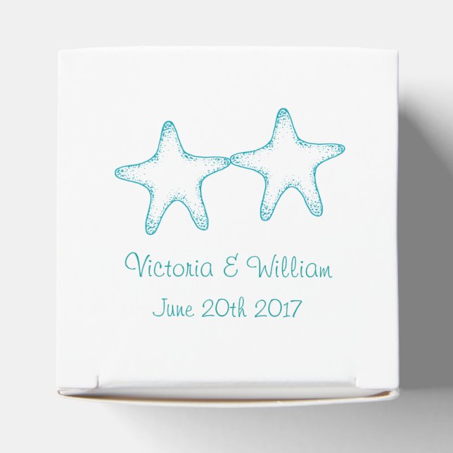 Starfish Favour Box (Top)