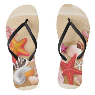 Starfish Flip Flops