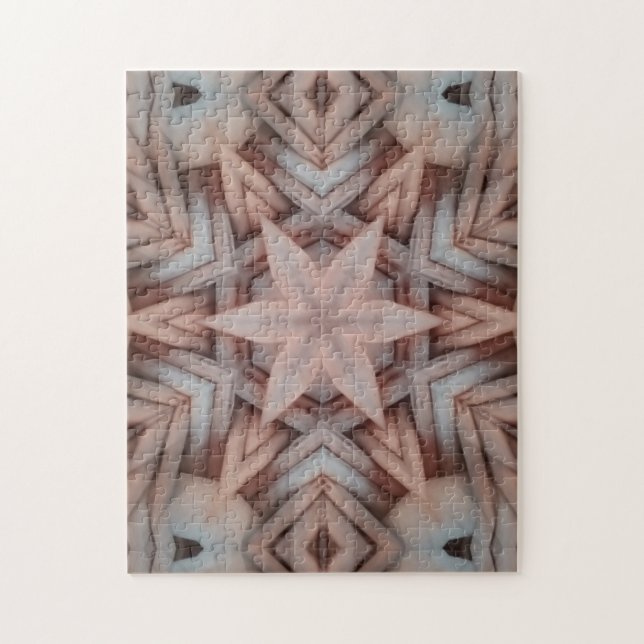 Starfish Fractal Weave Jigsaw Puzzle (Vertical)