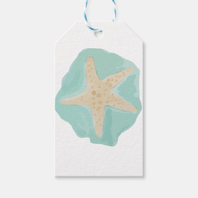 Starfish Gift Tags (Front)