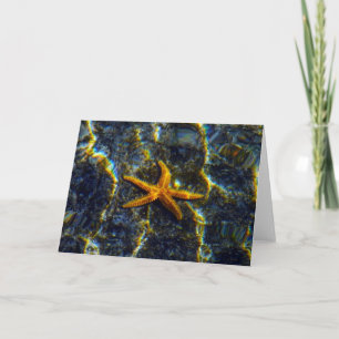 Starfish Greeting Card