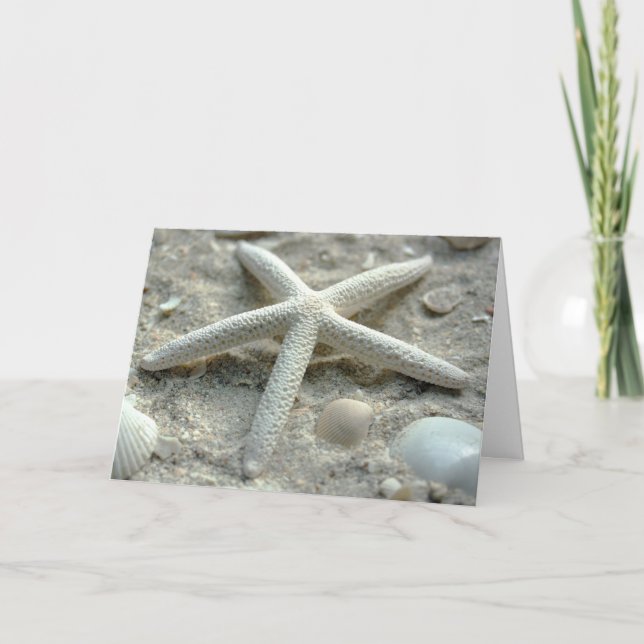 Starfish Greeting Card (Front)