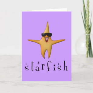 Starfish Greeting Card