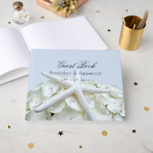 Starfish in Hydrangea Light Blue Mariage livre d'h