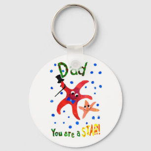 Starfish Keychain