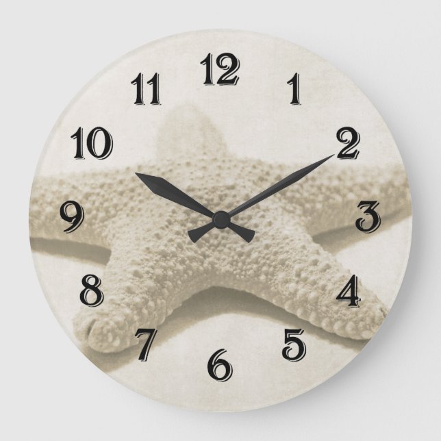 Starfish Large Clock (Front)