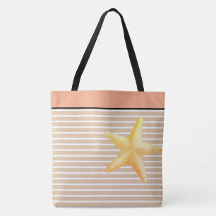 Starfish Large Tote Bag