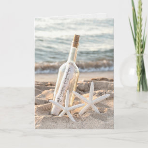 Starfish Message In A Bottle 47th Anniversary Card