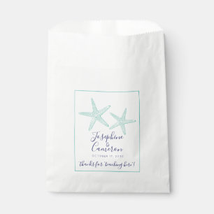 Starfish Nautical Beach Wedding Favour Bag