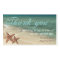Starfish Ocean Thank You Tag