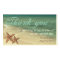 Starfish Ocean Thank You Tag