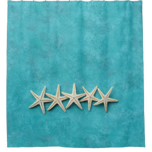 Starfish on Ocean Blue Background