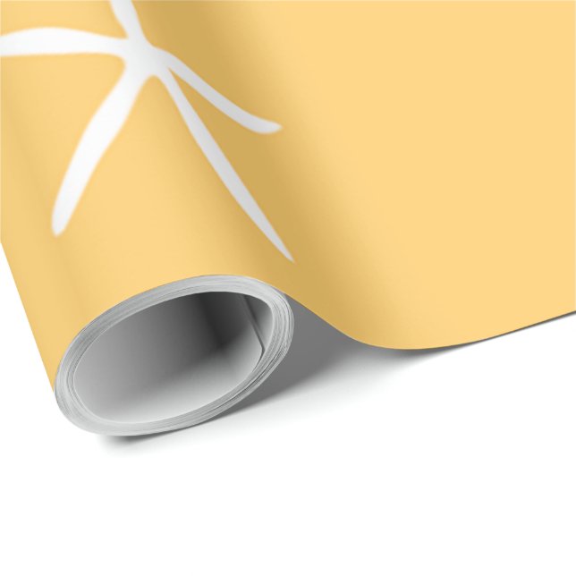 Starfish on Sand Wrapping Paper (Roll Corner)
